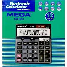 Mega Electronic Calculator 12 Digit - CD-120